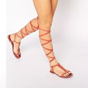 Free People Women's " Dahlia" Strappy Gladiator Sandals